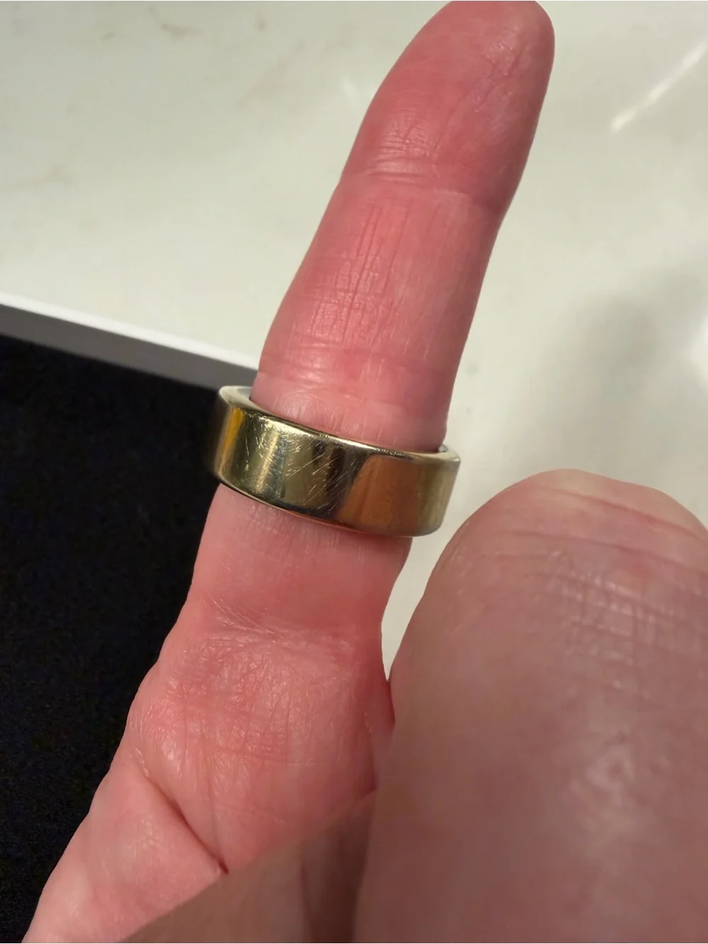 Gold Heritage Oura ring, size 9, Gen3